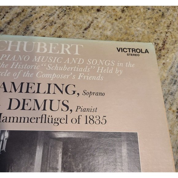 Elly Ameling, Jörg Demus, Irwin Gage – Schubert Lieder LP Vics 1405 - Picture 3 of 10